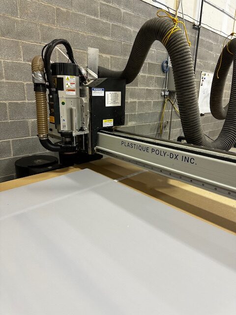 PolyDx Plastic CNC Machine